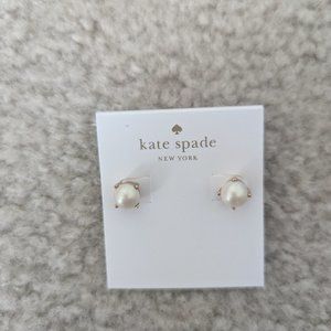 Kate Spade Pearl Earrings (New)